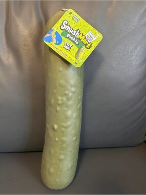 Smushmart Large Pickle Squish Fidget Toy BRAND NEW